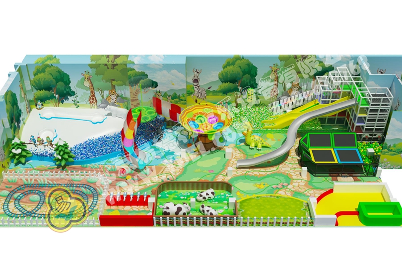 室內兒童冰雪淘氣堡設備