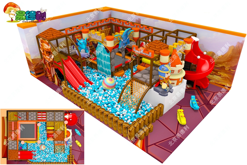 延邊小型淘氣堡設備