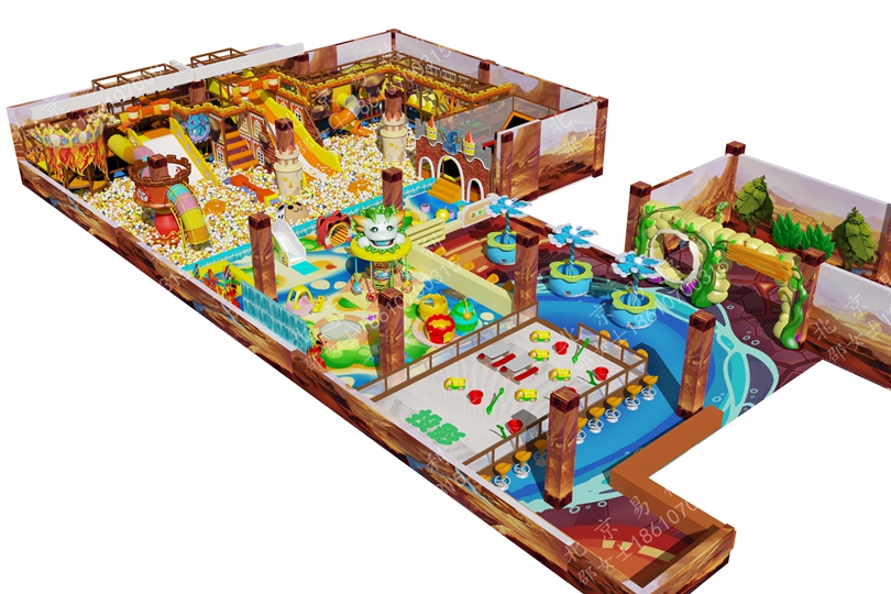 商場卡通淘氣堡設備