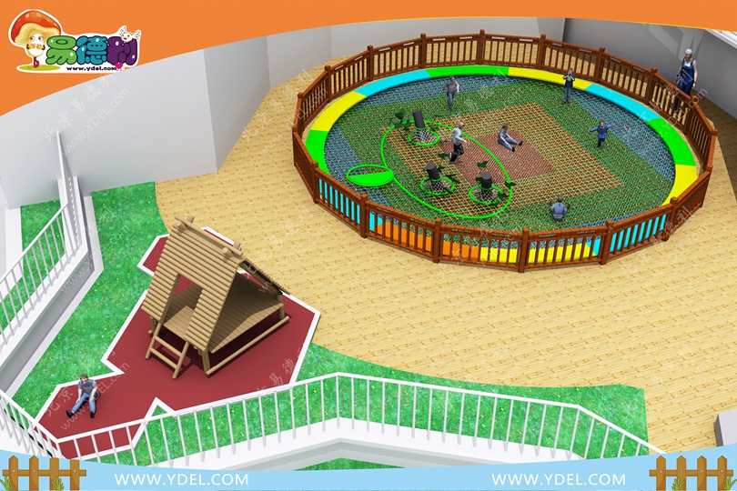 幼兒園網(wǎng)繩拓展游樂(lè)設(shè)備