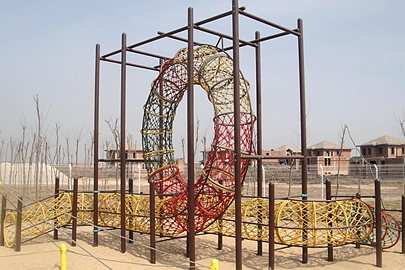 戶外兒童鉆網設備