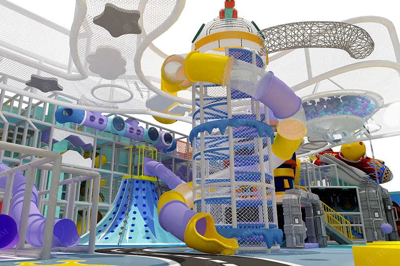 室內兒童淘氣堡樂園設備