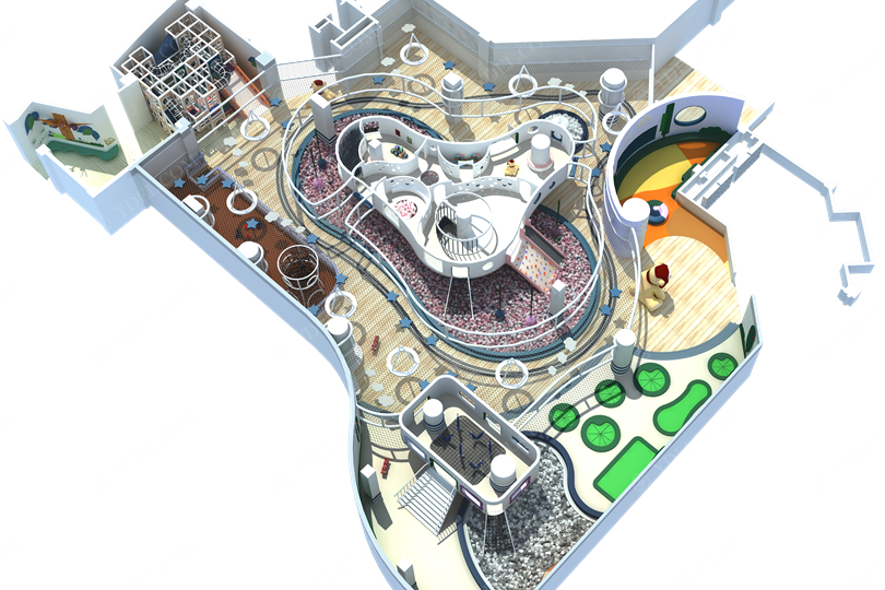 親子互動兒童樂園設(shè)備