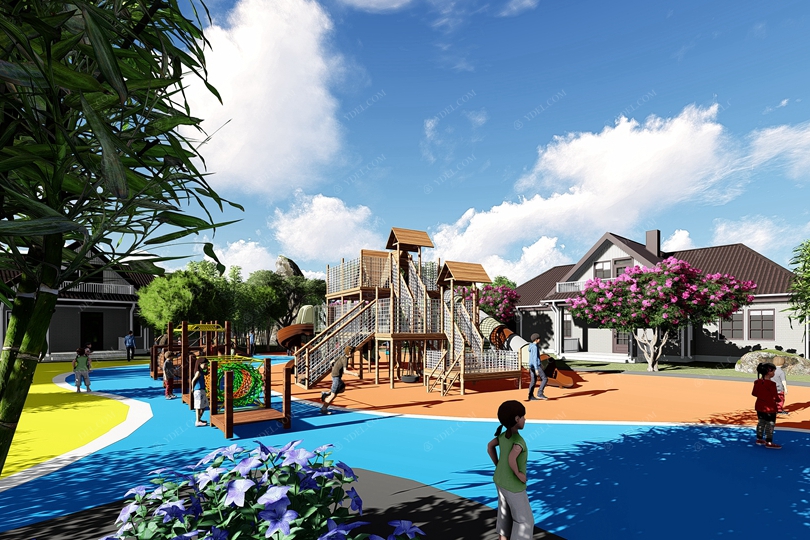 社區兒童綜合游樂設備